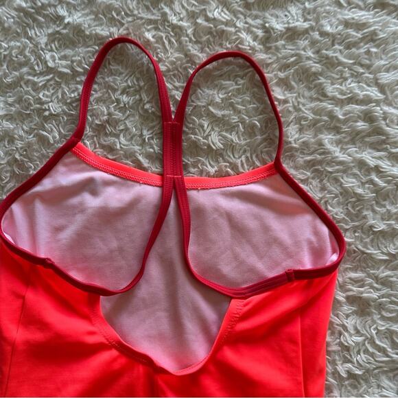 Nike Girls Racerback One Piece Bathing Suit Size 12 Medium - Picture 7 of 9